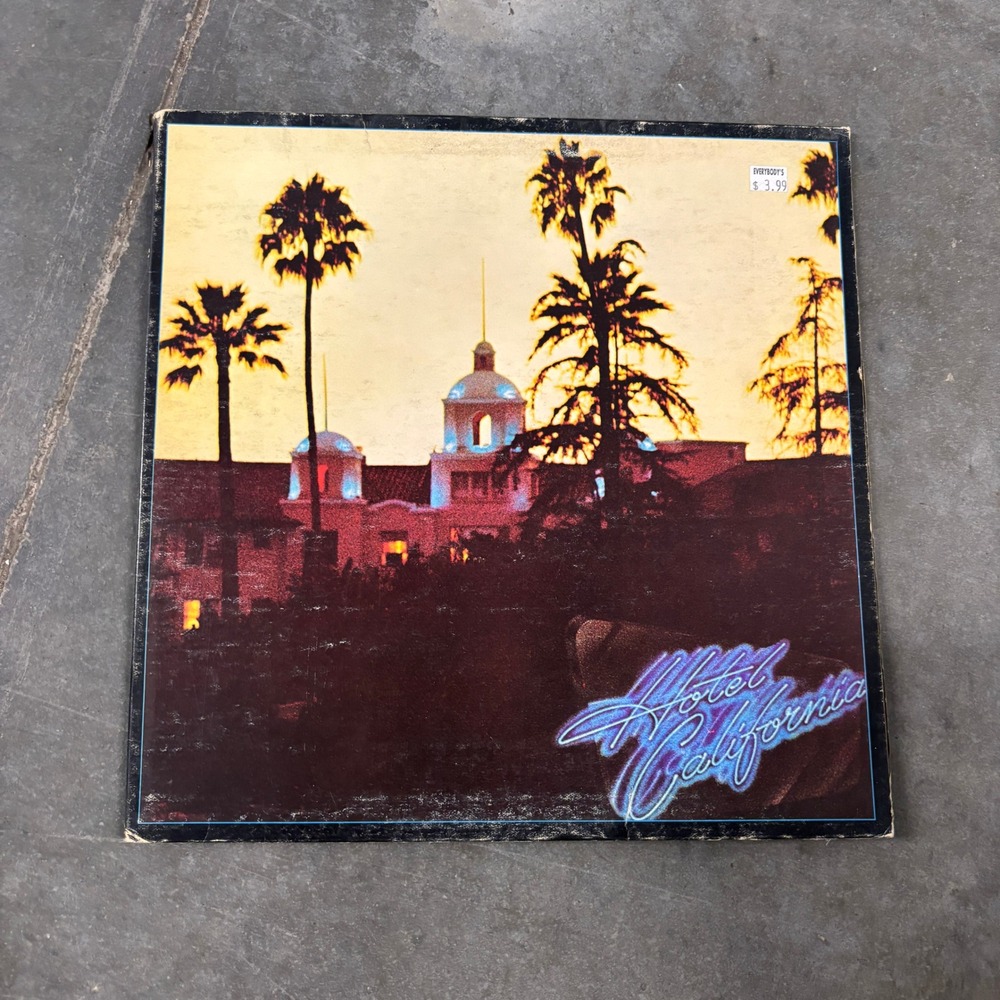 Eagles Hotel California Vinyl Record LP 1976 Asylum 7ES-1084 Classic Rock